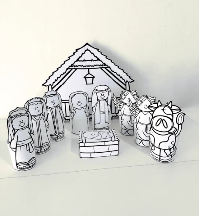 presepio-3d-para-colorir