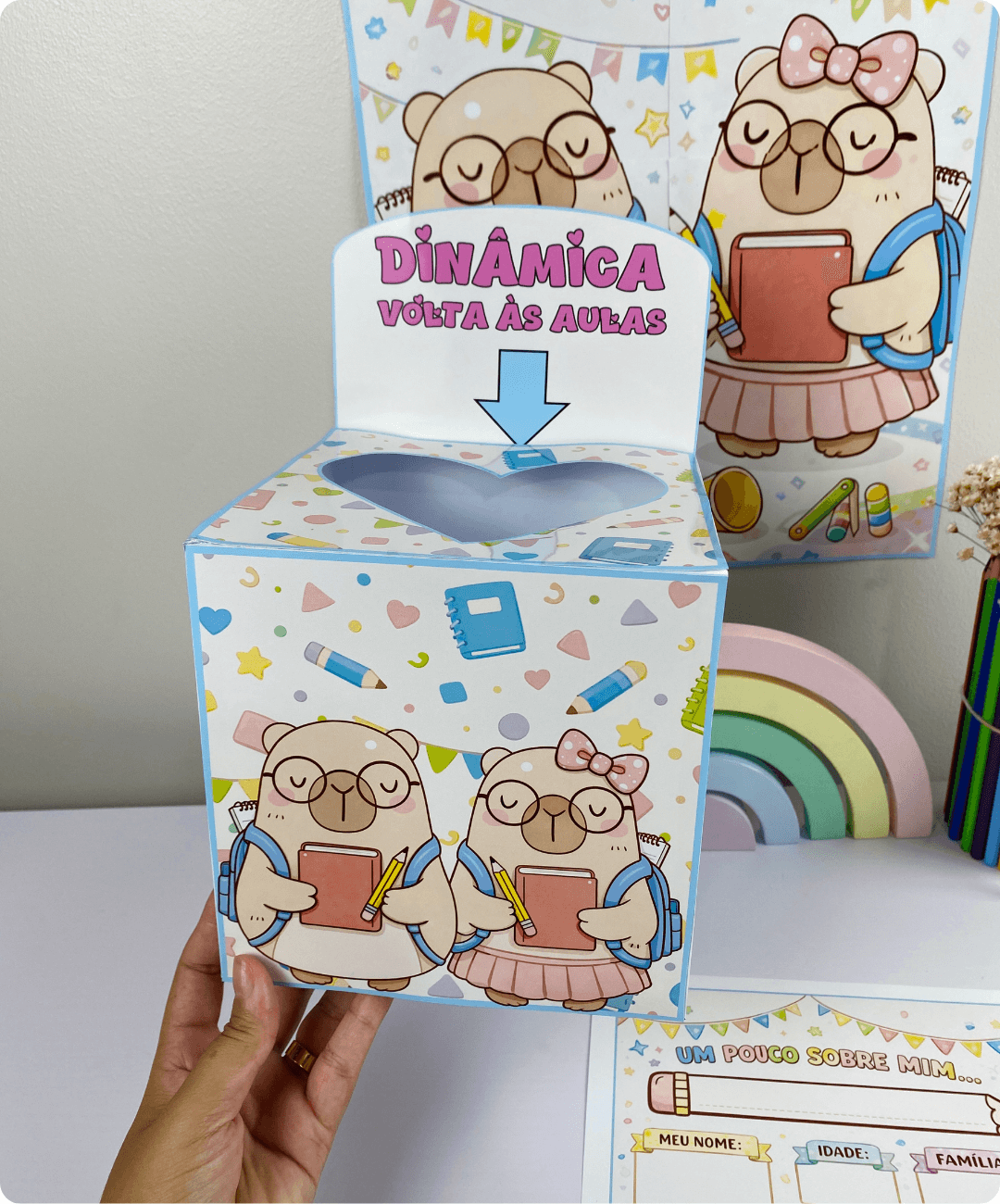 pdf dinâmica de volta as aulas educação infantil capivara.png