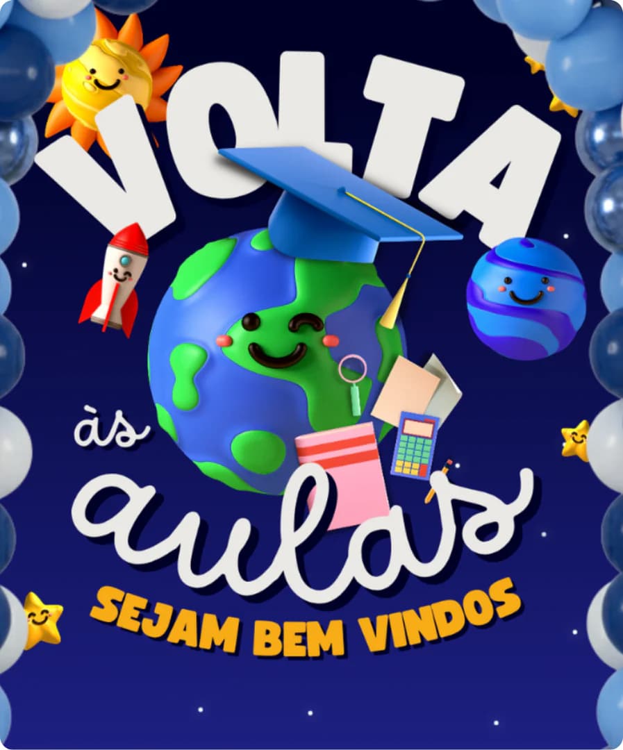 painel volta às aulas educação infantil pronto para imprimir.png
