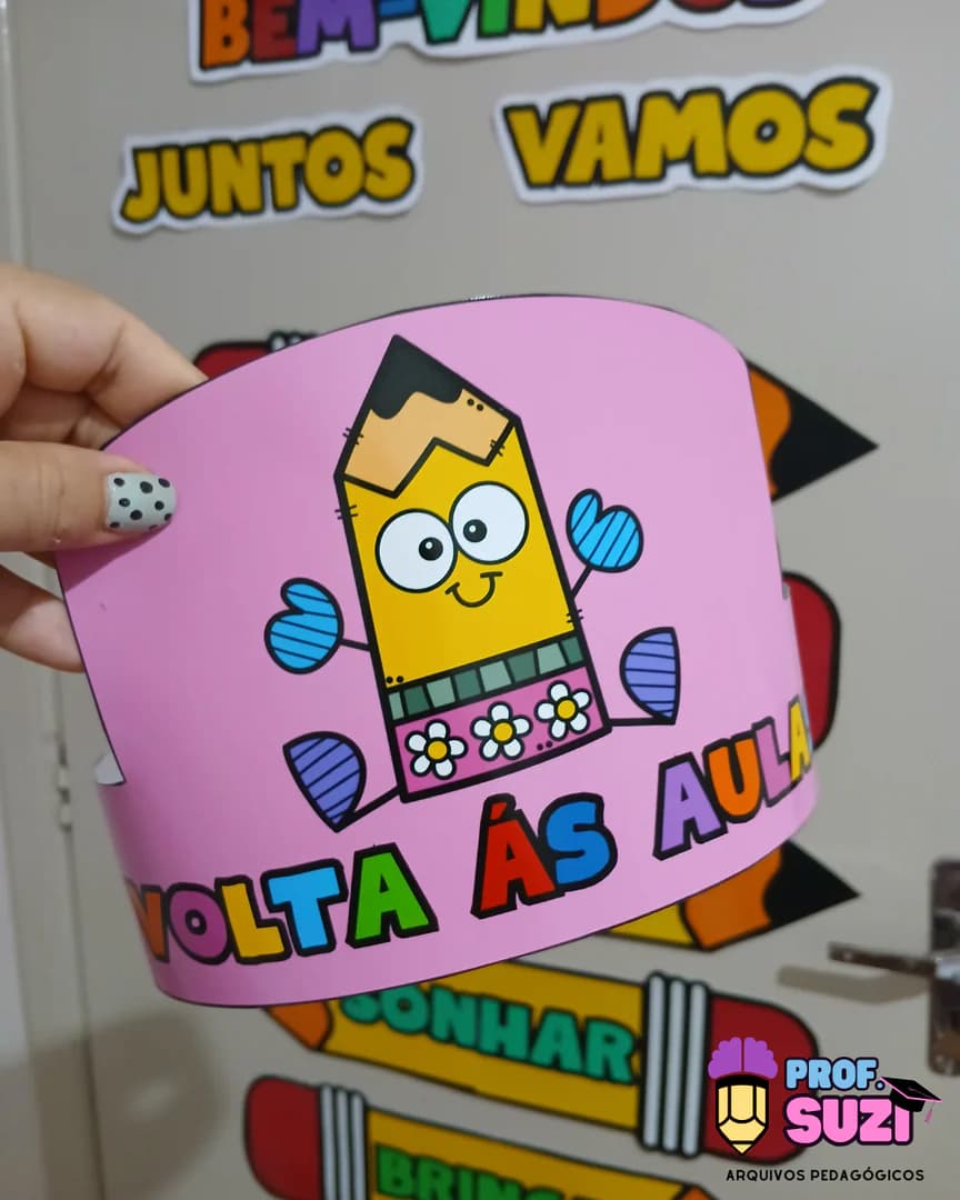 Fotos painel de porta bem-vindos lápis  8.png
