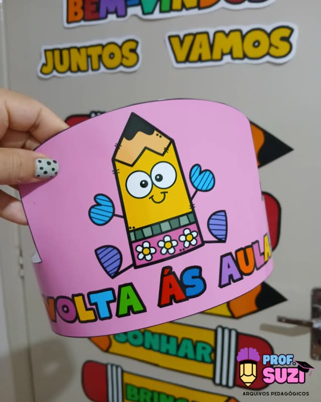 Fotos painel de porta bem-vindos lápis  8.png