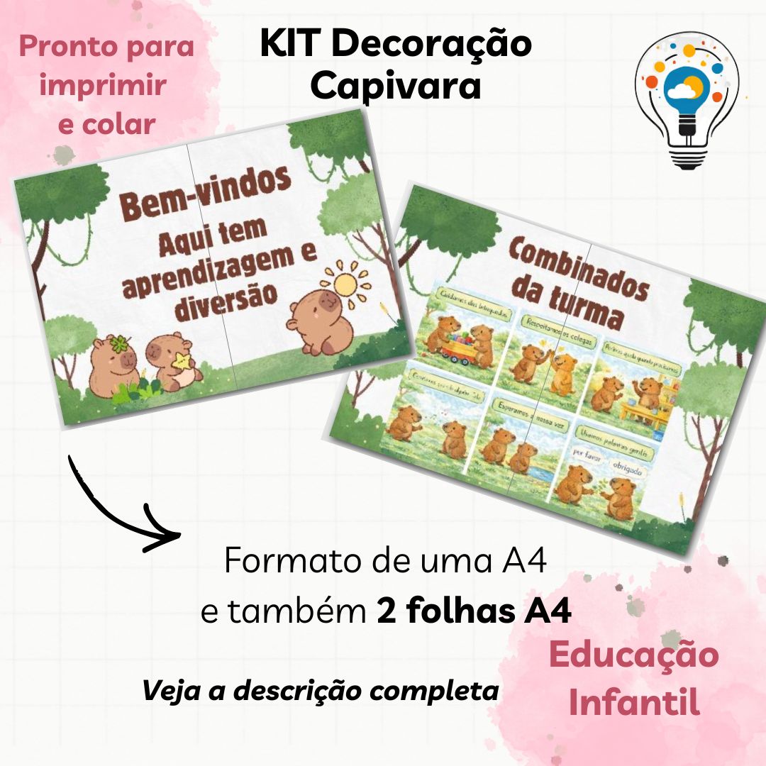 Capa produto Tá pronto Kit capivara - 8 cartazes 2.jpg