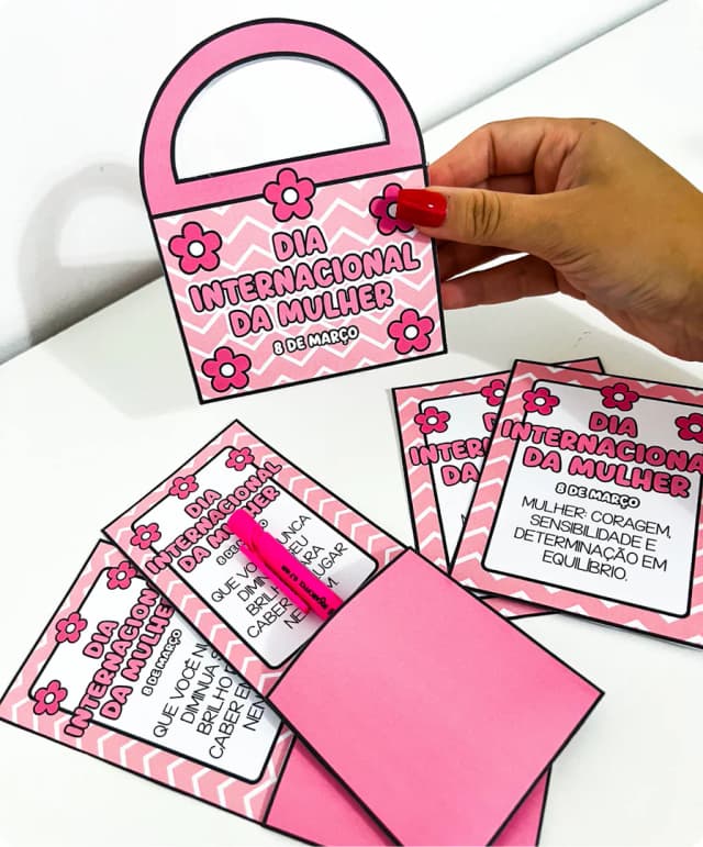 lembrancinhas dia internacional da mulher, atividades dia da mulher, homenagem 8 de março escola, lembrancinha para imprimir, PDF dia da mulher, lembrancinha pronta para uso, material pedagógico dia da mulher, lembrancinha.png