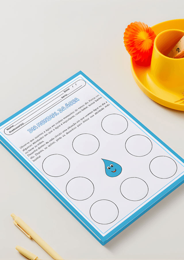 Dia Mundial da Água Folha de Atividades Escrita Divertida.png