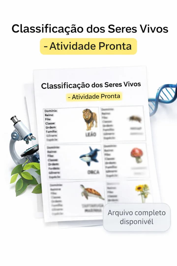 Biologia_ atividade sobre classificação viva.png