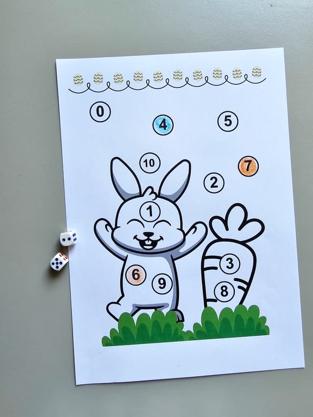 129.1) Foto Coelho e os numeros para colorir (1).jpg