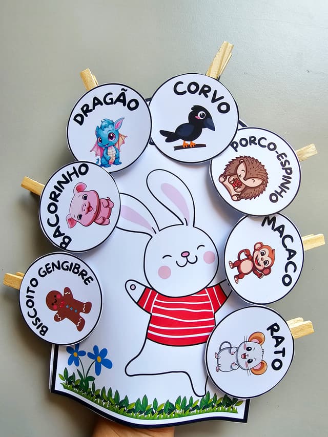 132.1) Foto Luva História O Segredo do Coelho de John A. Rowe (3).jpg