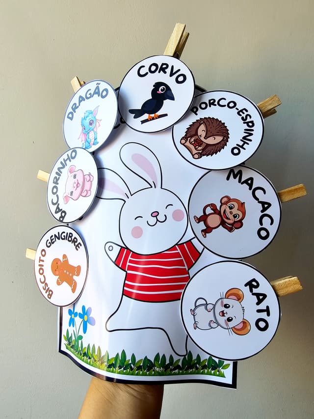 132.1) Foto Luva História O Segredo do Coelho de John A. Rowe (4).jpg