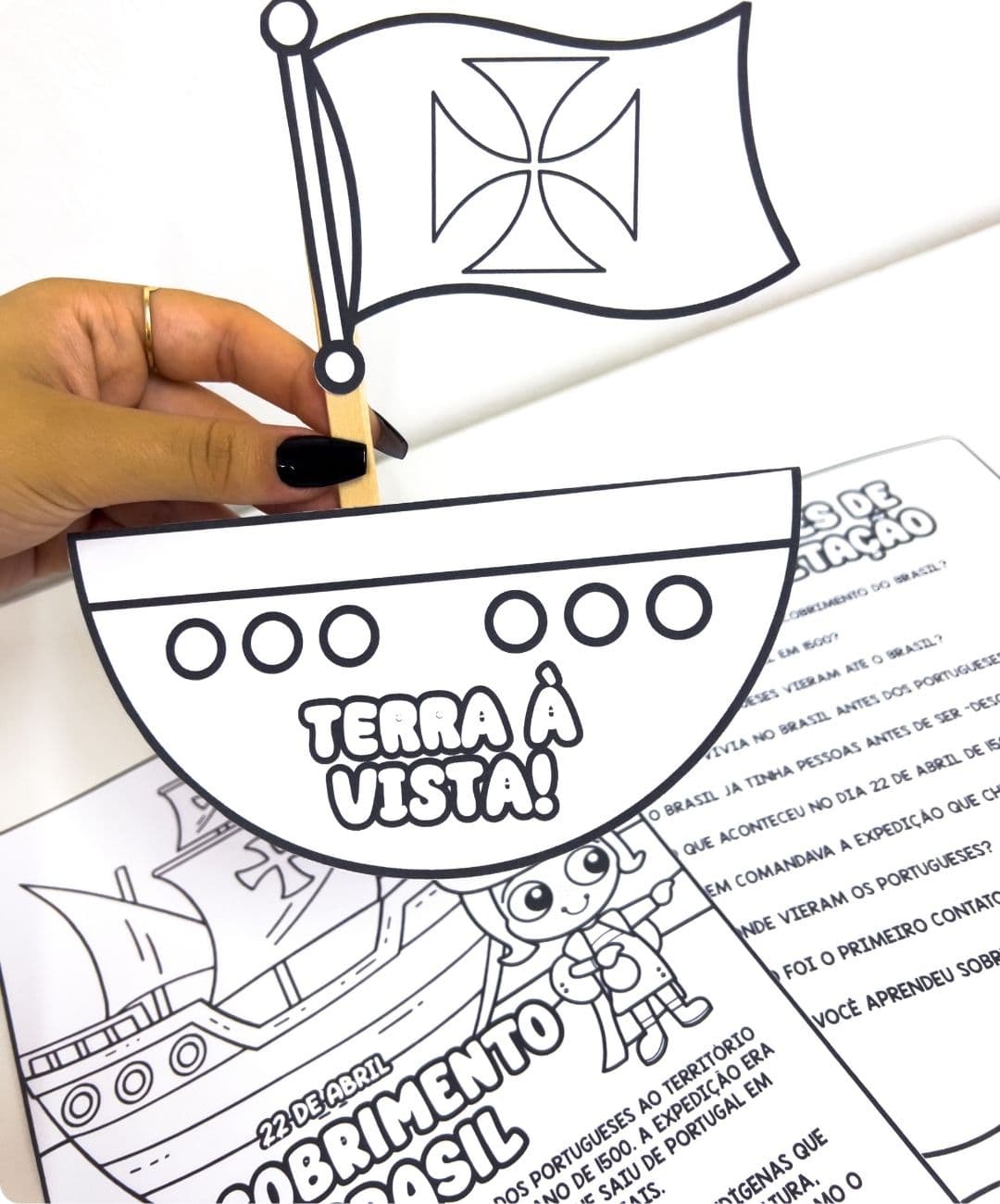 Atividade Descobrimento do Brasil, atividade Descobrimento do Brasil Educação Infantil e Anos Iniciais, Atividade Descobrimento do Brasil  22 de abril, Painel Pedagógico Descobrimento do Brasil pdf, Material Descobrimento d.jpg