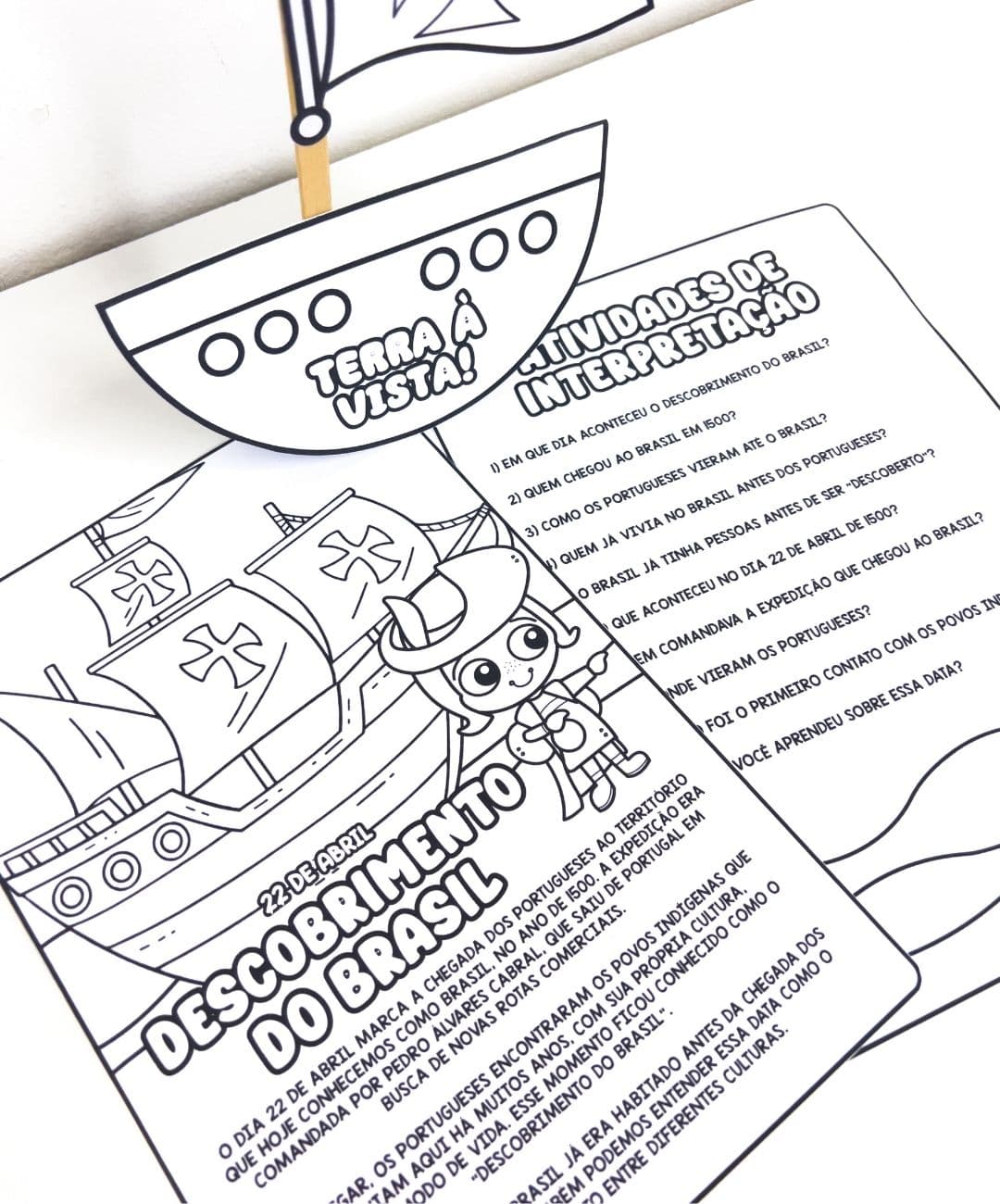 atividade Descobrimento do Brasil Educação Infantil e Anos Iniciais.jpeg