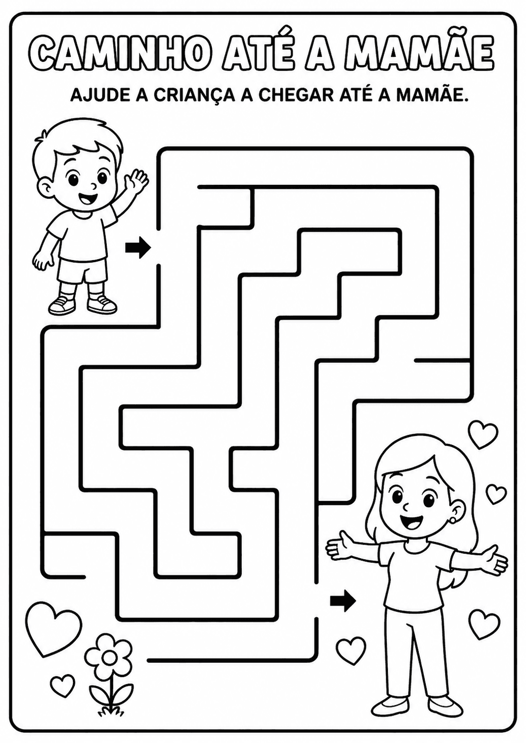 Caminho até a mamãe - Jogo do labirinto..png
