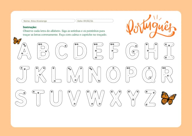 Folha de Atividade Alfabeto Completo Infantil Amarelo (2).png