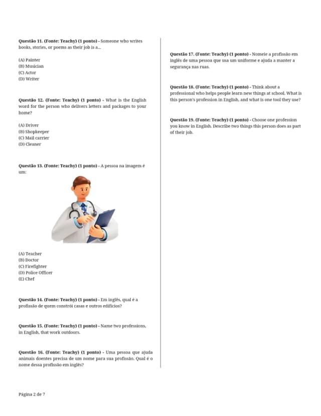 Questão 1. (Fonte_ Teachy) (1 ponto) - What is the English word for a perso_20260427_195833_0002.jpg