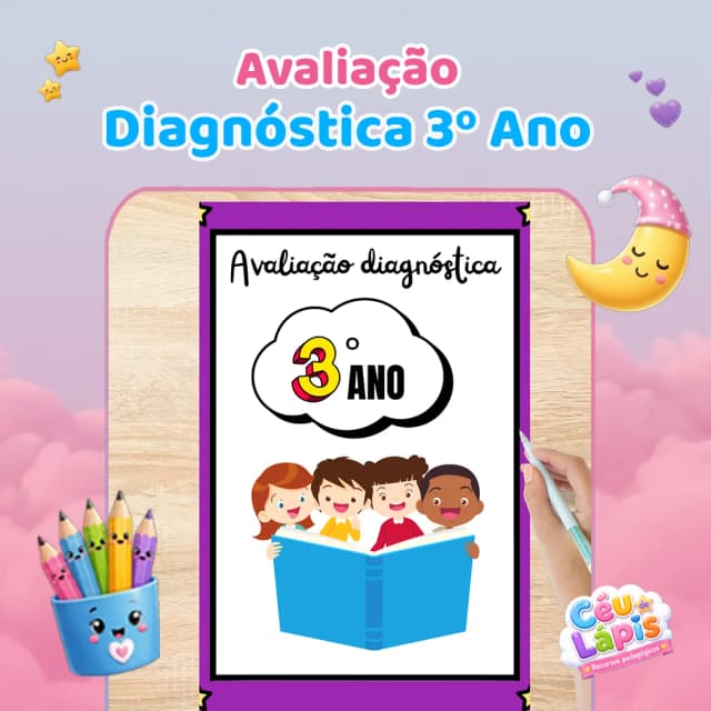 capa avaliacao diagnostica 3ro ano.webp
