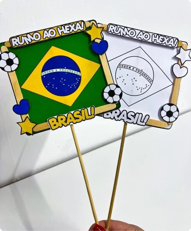 Atividades Copa do Mundo 2026, Recurso Pedagógico Copa do Mundo, Atividade com Palitos para escola, Projeto Copa do Mundo Educação Infantil, Lembrancinha Copa do Mundo para imprimir, Atividade Interativa de Futebol, Artes.webp