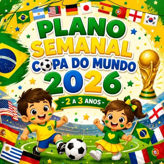 PLANO SEMANAL COPA DO MUNDO 2026 - 2 A 3 ANOS.webp
