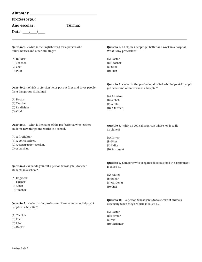 Questão 1. (Fonte_ Teachy) (1 ponto) - What is the English word for a perso_20260427_195833_0001.jpg