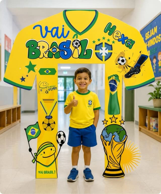 Recurso pedagógico futebol, Atividades Copa do Mundo educação infantil, Arquivo em PDF para professores, Álbum da seleção brasileira imprimir, Atividade lúdica anos iniciais, Projetos pedagógicos futebol, Mate.webp