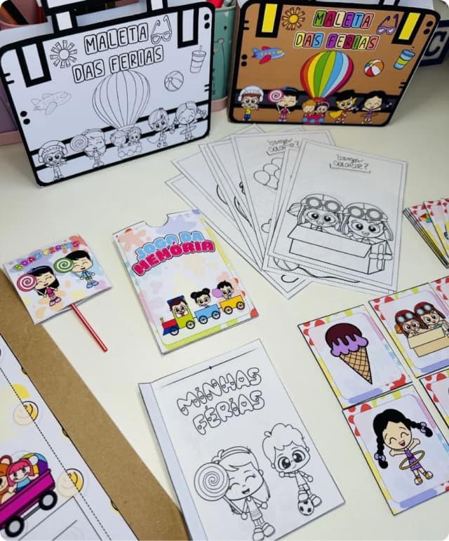 arquivo Kit Lembrancinha de Férias Escolar.webp