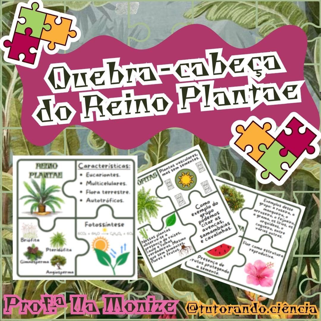 arte-quebra-cabeca-reino-plantae