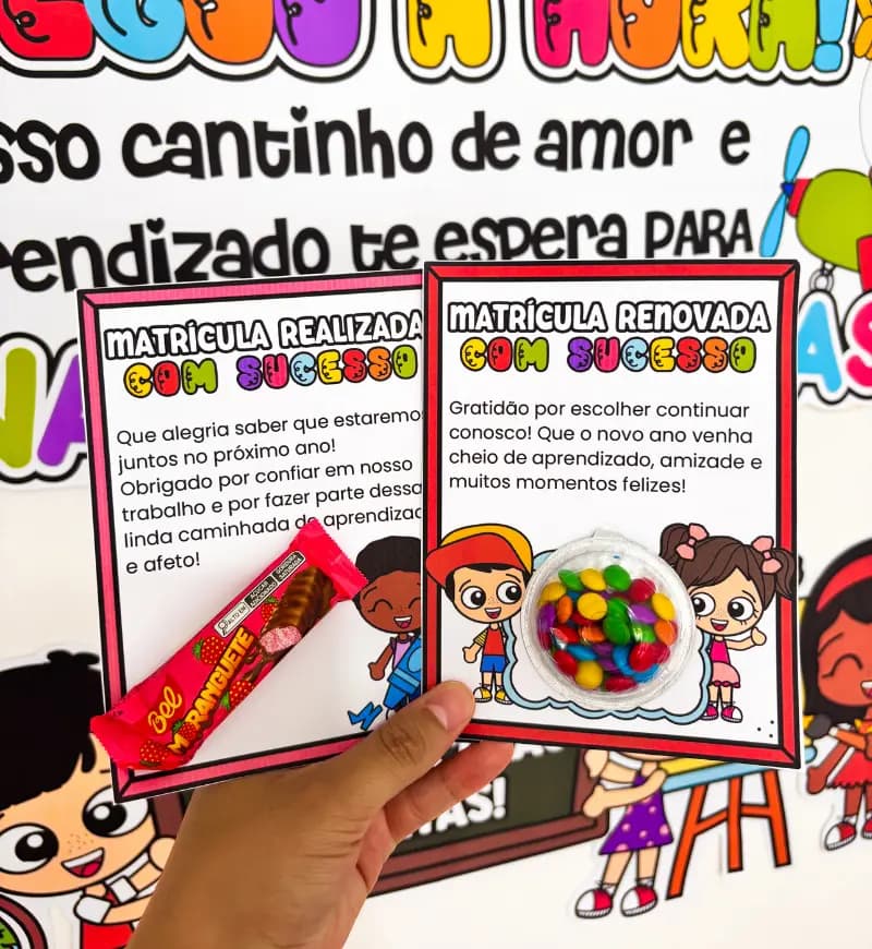 lembrancinha matrícula educação infantil.webp