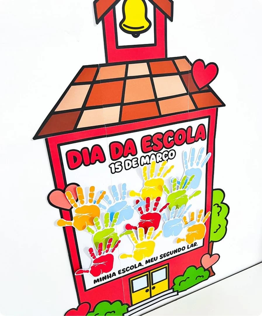 atividade dia da escola para imprimir, painel dia da escola educação infantil, cartaz colaborativo PDF dia da escola, lembrancinha dia da escola, projeto dia da escola, mural dia da escola criativo, ideias para o dia da esc.jpg