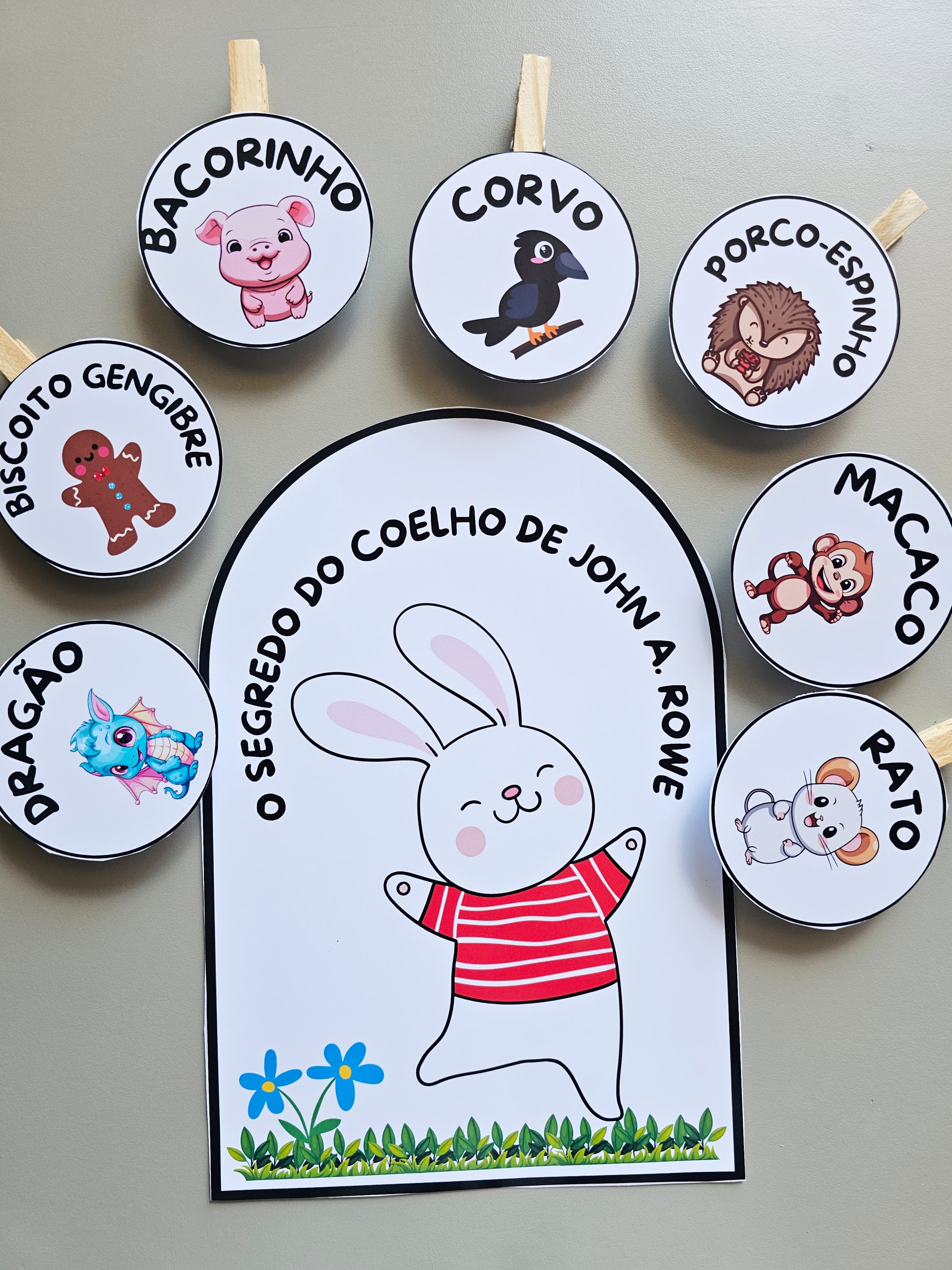 132.1) Foto Luva História O Segredo do Coelho de John A. Rowe (5).jpg