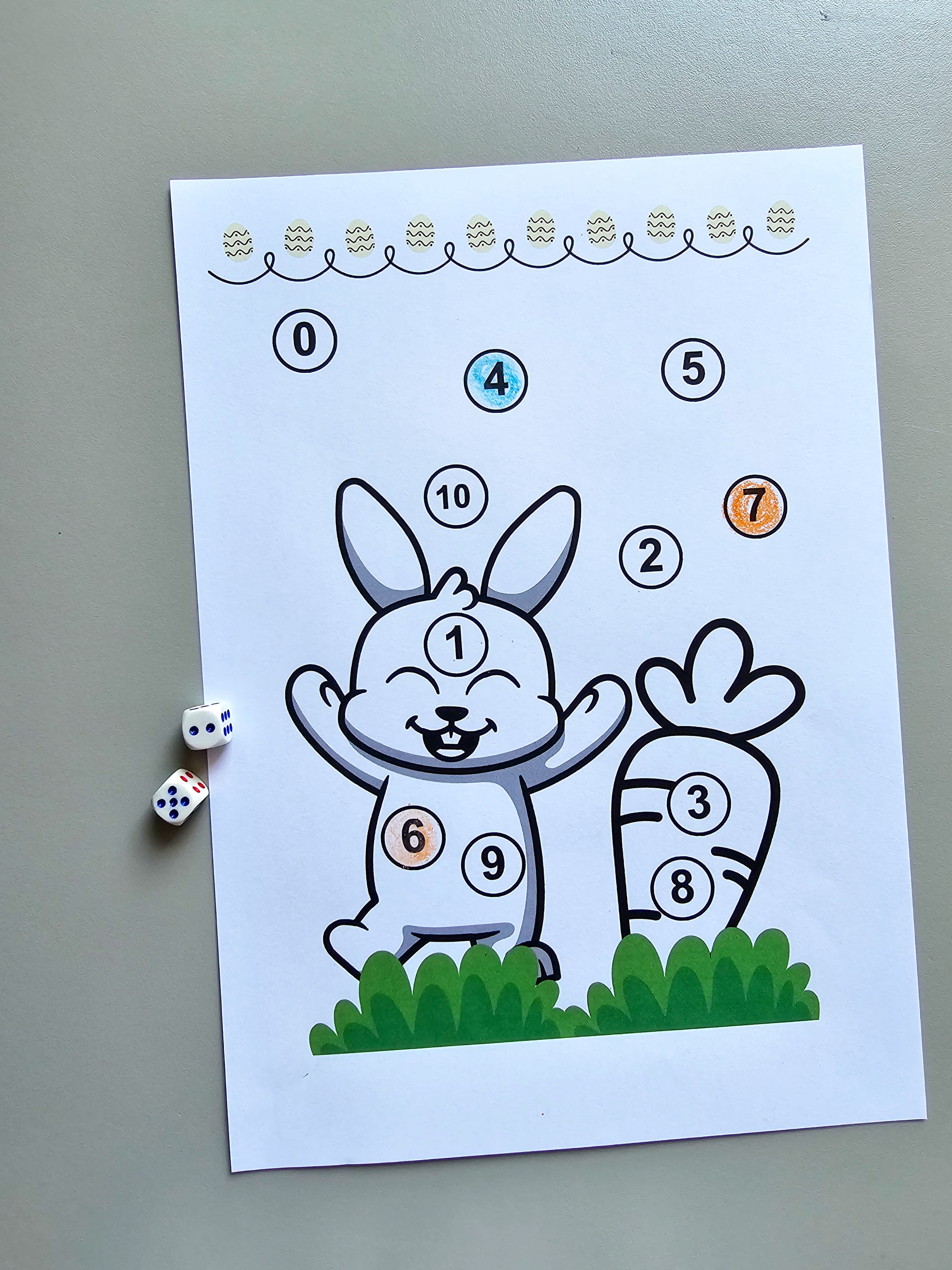 129.1) Foto Coelho e os numeros para colorir (1).jpg