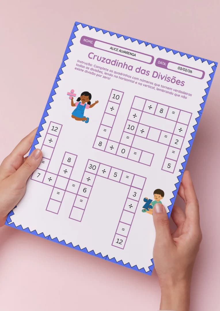 Folha de Atividade de Matemática Cruzadinha das Divisões Estilo Infantil Roxo (3).png