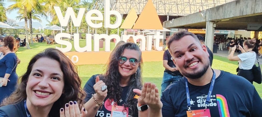 Estivemos no Web Summit Brasil 2024 \o/