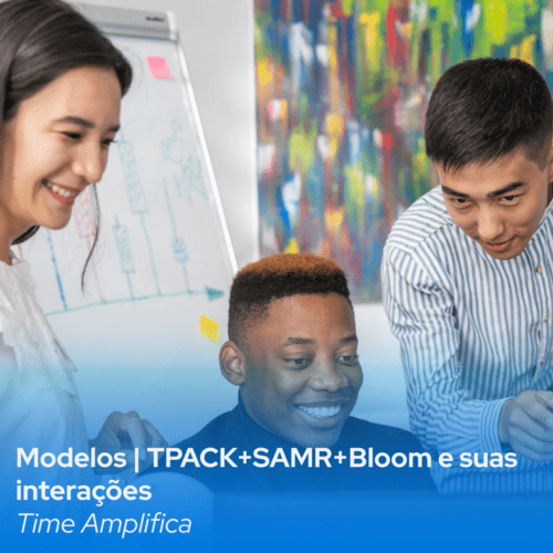 Capa do material Modelos | TPACK+SAMR+Bloom e suas interações