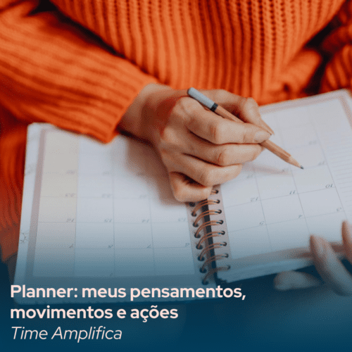 Capa do material Planner: meus pensamentos, movimentos e ações