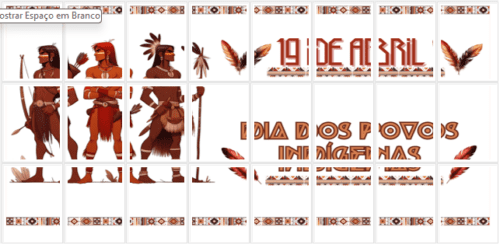 Painel Dia dos Povos Indígenas para impressão