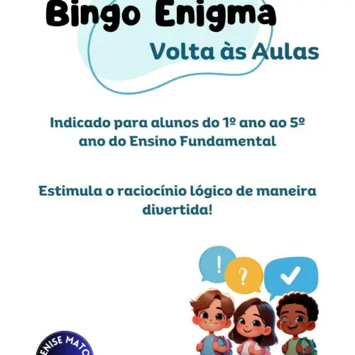 Bingo Volta às Aulas