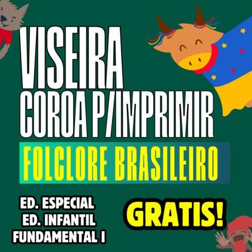 coroa viseira folclore