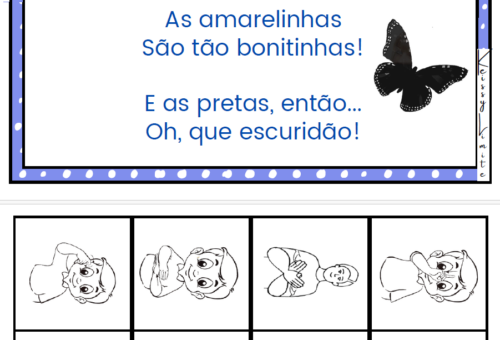 Parte do card com sinais do Poema