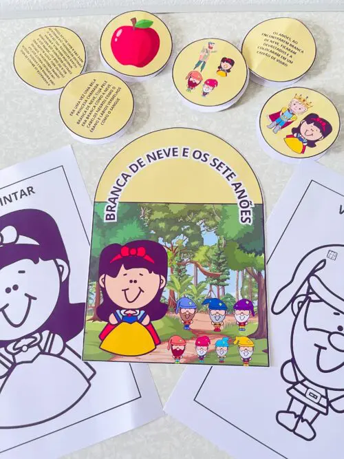 Atividades educativas Branca de Neve, Material didático Branca de Neve, pedagógicos Branca de Neve, Projeto Branca de Neve educação infantil, História Branca de Neve educação infantil, Atividades lúdicas Branca de Neve, Ensino de Branca de Neve, recurso pedagógico para educação infantil, recurso lúdico educação infantil, material pedagógico educação infantil, educação infantil,