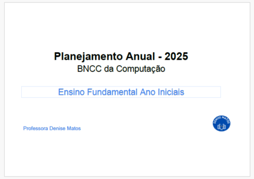 Planejamento anual bncc da computação