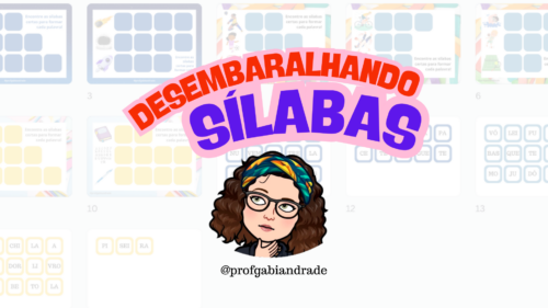 desembaralhando sílabas