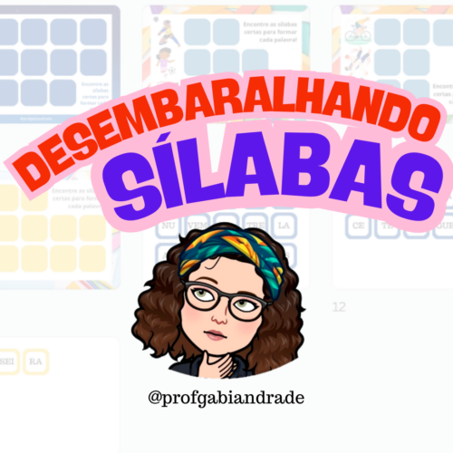 desembaralhando sílabas