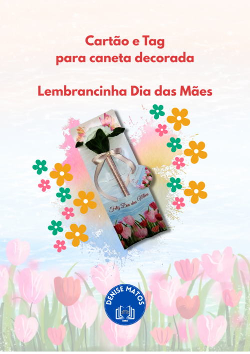 Lembrancinha dia das mães para imprimir