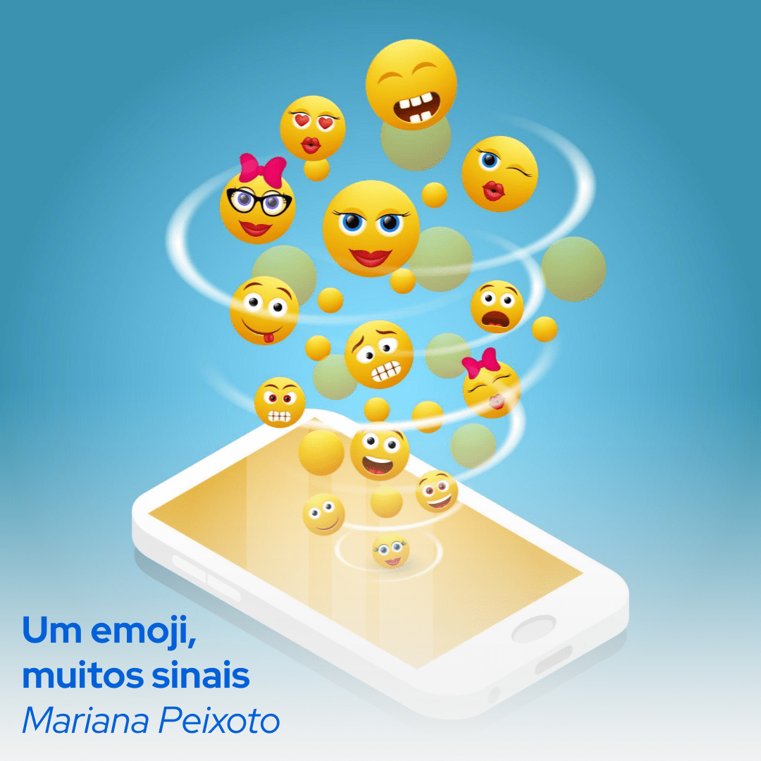 Capa do material Dinâmica | Libras | Um emoji, muitos sinais