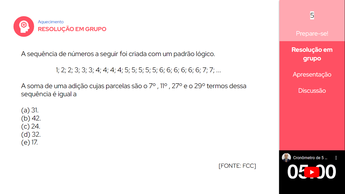 QUIZ DE MATEMÁTICA 7º ANO #1