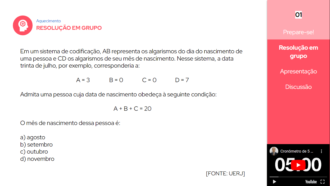 Esquema para resolver problemas de lógica