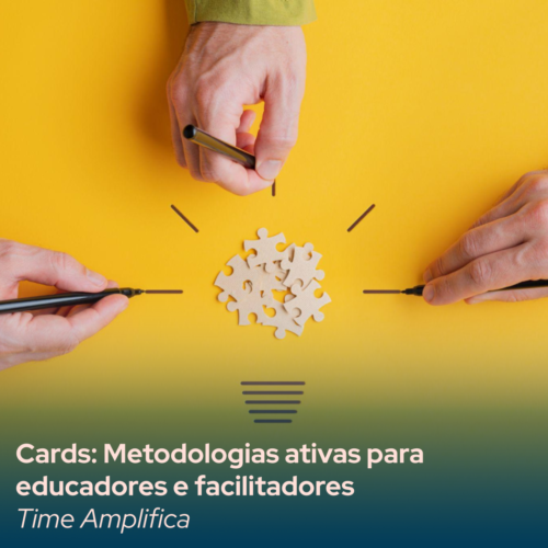 Capa do produto Cards: Metodologias ativas para educadores e facilitadores