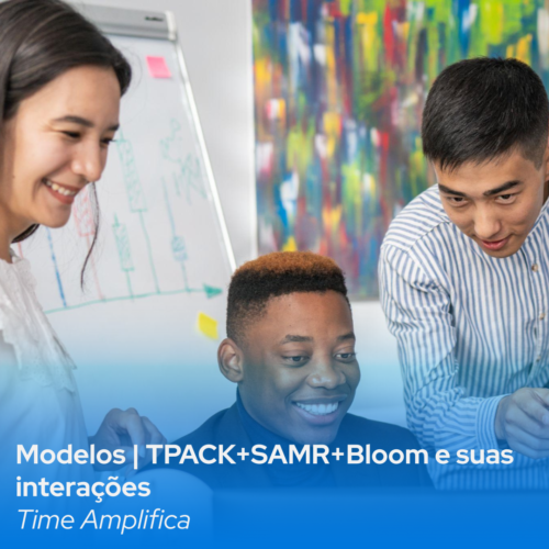 Capa do material Modelos | TPACK+SAMR+Bloom e suas interações