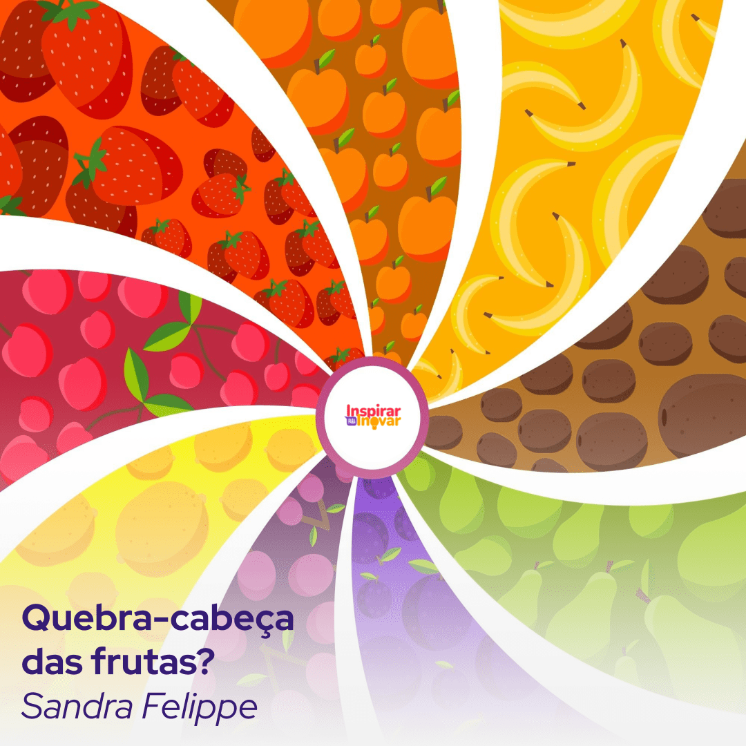 Modelo de jogo de quebra-cabeça de fotos de frutas