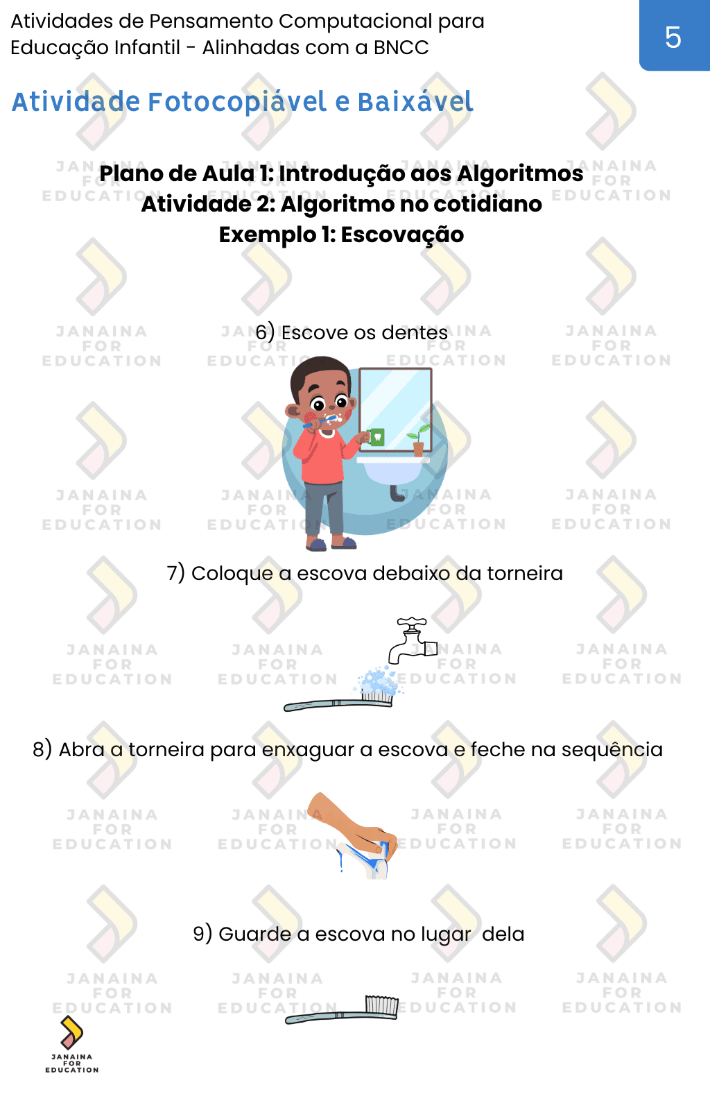 Jogo de educação para crianças completa o padrão de pensamento