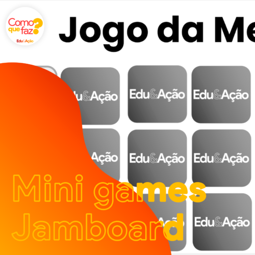 Capa do material Mini Games no Jamboard