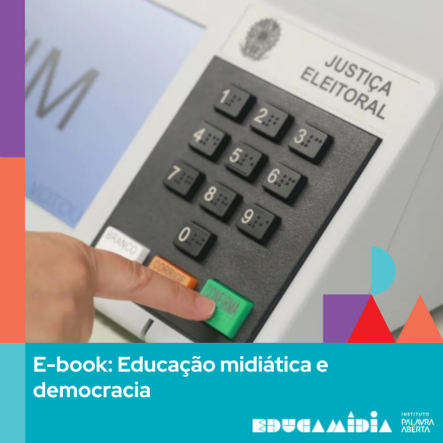 Capa do E-book Educação midiática e democracia
